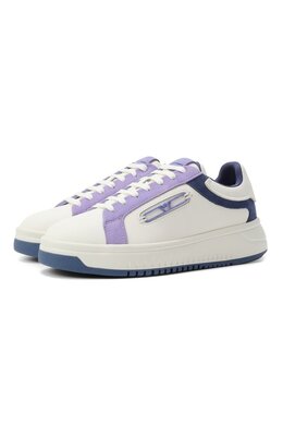 Кожаные кеды Emporio Armani x3x024/xr222