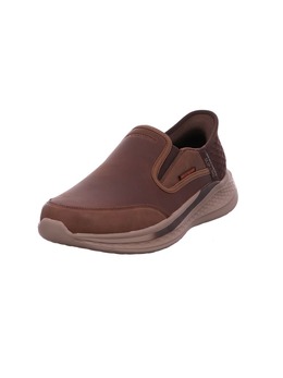 Кроссовки на шнуровке Skechers, цвет charcoal/dark brown 5802018 | charcoal/dark brown