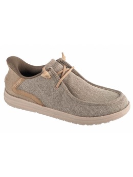 Кроссовки на шнуровке Skechers, бежевый 6084338 | beige