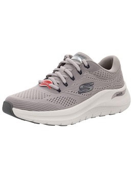 Кроссовки на шнуровке Skechers, серый 5932749 | grau
