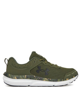 Кроссовки для бега UA Charged Assert 10 Camo 3027036 Under Armour, зеленый 0000305147912 | grün