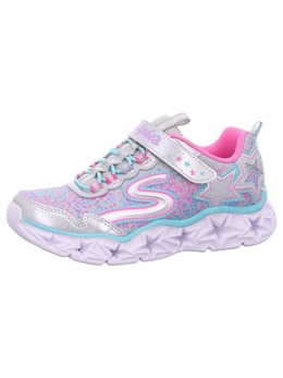 Кроссовки на шнуровке Skechers, металлик 5798622 | metallic