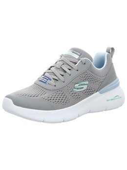 Кроссовки на шнуровке Skechers, серый 6049811 | grau
