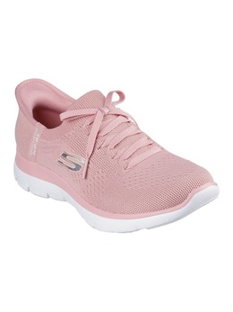Кроссовки на шнуровке Skechers, розовый 5891431 | rosa