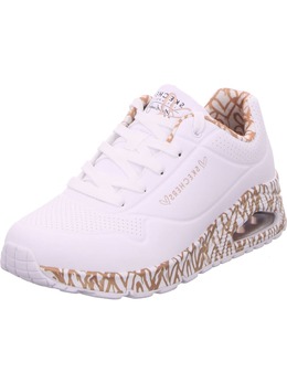 Кроссовки на шнуровке Skechers, цвет white/rosegold 6114203 | white/rosegold