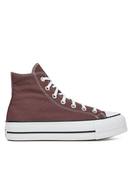 Кроссовки из ткани Chuck Taylor All Star Lift Platform A10646C Converse, красный 0000304830006 | dunkelrot