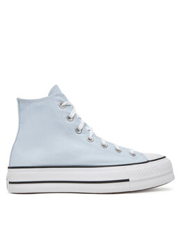 Кроссовки из ткани Chuck Taylor All Star Lift Platform A10644C Converse, голубой 0000304829994 | himmelblau