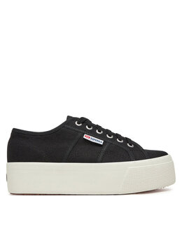 Кроссовки из ткани 2790 Platform S9111Lw Superga, черный 0000305448965 | schwarz