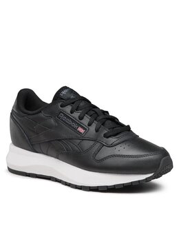 Кроссовки Classic Leather Gw9704 Reebok, черный 2230035035021 | schwarz