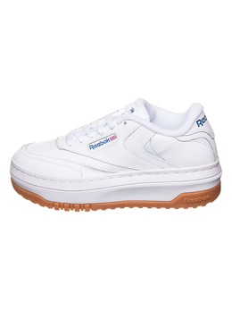 Кроссовки на шнуровке Club C Extra Reebok, белый 17023526 | weiß
