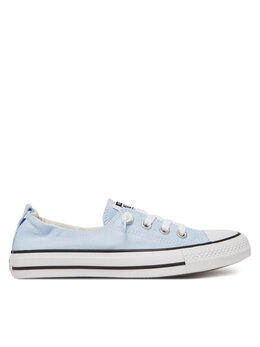 Кроссовки из ткани Chuck Taylor All Star Shoreline Slip A12597C Converse, голубой 0000304831690 | himmelblau