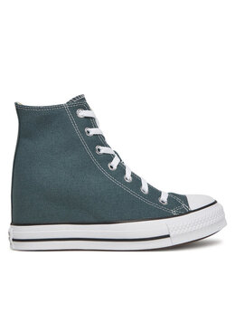 Тканевые кроссовки Chuck Taylor All Star Wedge A13841C Converse, зеленый 0000304830785 | grün