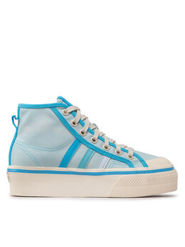 Тканевые кроссовки Nizza Platform Mid GX4604 Adidas, синий 0000209999600 | blau