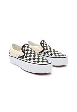 Кроссовки Slip-On классические слипоны Vans, мультиколор 0191167573367 | bww blk / wht checkboard
