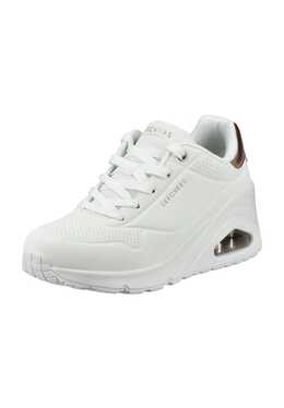 Кроссовки на танкетке Uno "hi steps" из пены с эффектом памяти Skechers, белый 0197976037885 | white
