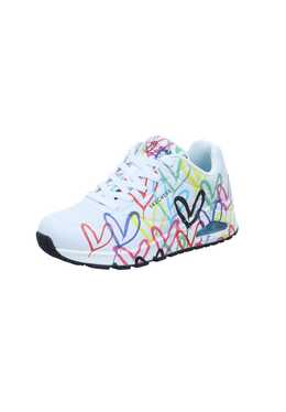 Кроссовки uno - распространяйте любовь Skechers, белый 0194880872250 | weiß
