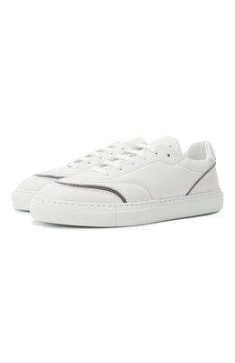 Кожаные кеды Brunello Cucinelli mzgsg3077p