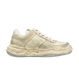 Кроссовки Maison Mihara Yasuhiro Wayne OG Sole Distressed Canvas Low 'White', белый a10fw711 wht | white
