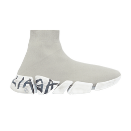 Кроссовки Balenciaga Speed 2.0 Sneaker 'Worn-Out Graffiti - Grey', серый 617239 w2dd4 1991 | worn-out graffiti - grey