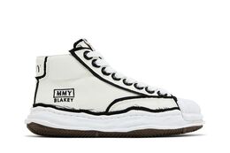 Кроссовки Maison Mihara Yasuhiro Blakey Overhanging Canvas High 'White', белый a09fw716 wht | white