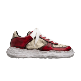 Кроссовки Maison Mihara Yasuhiro Wayne OG Sole Brushed Patent Low 'Red', красный a09fw711 red | red