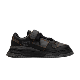 Кроссовки Maison Mihara Yasuhiro Keith OG Sole Leather Low 'Black Grey', черный a13fw702 blk gry | black grey