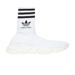Кроссовки Adidas x Balenciaga Speed Sneaker 'White', белый 717591 wbdv1 9010 | white