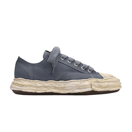 Кроссовки Maison Mihara Yasuhiro Peterson Low 'Garment Dyed - Black White', черный a12fw706 blkwht | garment dyed - black white