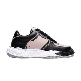 Кроссовки Maison Mihara Yasuhiro Wayne OG Sole Printed Leather Low 'Black Pink', черный a11fw725 blkpnk | black pink