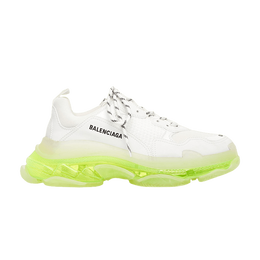 Кроссовки Balenciaga Triple S Sneaker 'Clear Sole - White Fluo Yellow', белый 541624 w2fr1 9073 | clear sole - white fluo yellow