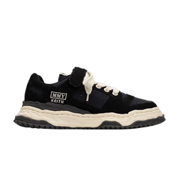 Кроссовки Maison Mihara Yasuhiro Keith OG Sole Canvas Low 'Black', черный a13fw704 blk | black