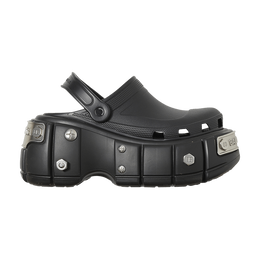 Кроссовки Crocs x Balenciaga HardCrocs Sandal 'Black', черный 687397 w1s8n 1081 | black