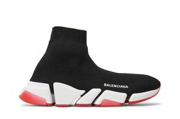 Кроссовки Balenciaga Speed 2.0 Sneaker 'Black Red', черный 654020 w2di2 1096 | black red
