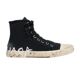 Кроссовки Balenciaga Paris High 'Graffiti - Black', черный 688752 w3rr4 1099 | graffiti - black
