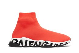 Кроссовки Balenciaga Speed Sneaker 'Midsole Graffiti - Red', красный 645334 w2db7 6991 | midsole graffiti - red