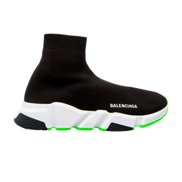 Кроссовки Balenciaga Speed Trainer 'Black Green', черный 587286 w1704 1073 | black green