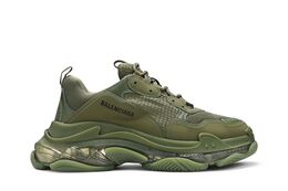 Кроссовки Balenciaga Triple S Sneaker 'Clear Sole - Green', зеленый 541624 w2ga1 2325 | clear sole - green
