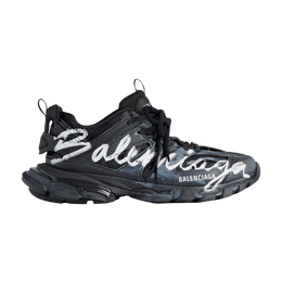 Кроссовки Balenciaga Track Sneaker 'Signature - Black White', черный 542023 wtrhw 1090 | signature - black white