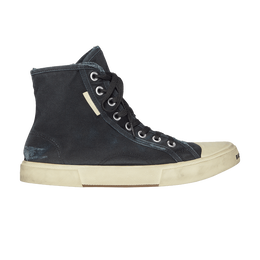 Кроссовки Balenciaga Paris High 'Destroyed - Black White', черный 688752 w3rc1 1090 | destroyed - black white