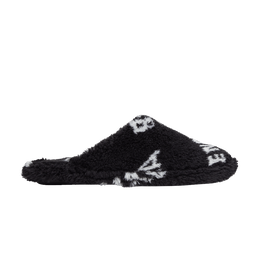 Кроссовки Balenciaga Furry Sandal 'Allover Logo - Black', черный 699675 w2b41 1090 | allover logo - black