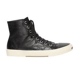 Кроссовки Balenciaga Paris High 'Black Arena Lambskin', черный 688752 w3rca 1090 | black arena lambskin