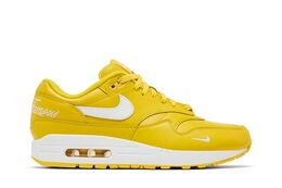 Nike Кроссовки Supreme x Air Max 1 '87 SP 'Speed Yellow', желтый hf8813 700