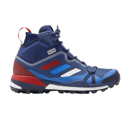 Adidas Кроссовки Kith x Terrex Skychaser LT Mid GORE-TEX 'Tricolor', синий gv9809 | tricolor