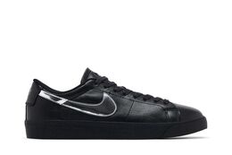Nike Кроссовки Dancer Skateboards x Zoom Blazer Low SB 'Black Metallic Silver', черный hj6703 001 | black metallic silver