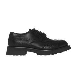 Кроссовки Alexander McQueen Punk Worker Derby 'Black', черный 727825 whswl 1000 | black