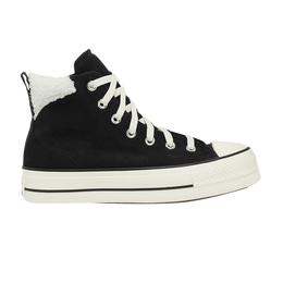 Converse Кроссовки Chuck Taylor All Star Lift Platform High 'Puff - Black Egret', черный a09377c | puff - black egret