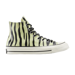 Converse Кроссовки Chuck 70 High 'Glow-In-The-Dark Zebra Print', зеленый a15032c | glow-in-the-dark zebra print