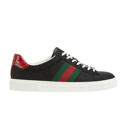 Кроссовки Gucci Ace Sneaker 'Black Nylon', черный 800891 fadsp 1076 | black nylon