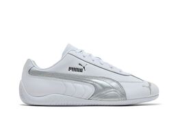 Puma Кроссовки Speedcat Leather 'White Silver', белый 401603 03 | white silver