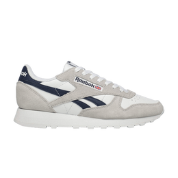 Reebok Кроссовки Classic Leather 'White Vector Navy', белый gx8750 | white vector navy